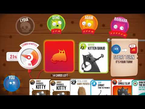 Exploding Kittens Mobile App!