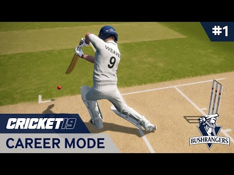 CRICKET 19 | CAREER MODE #1 | CLUB CRICKET DEBUT!