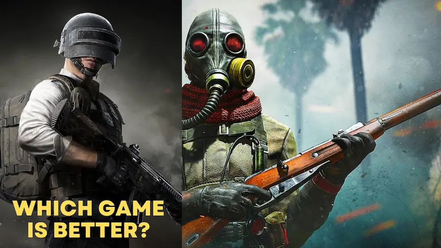 Which Game is Better Warzone or Pubg Poll