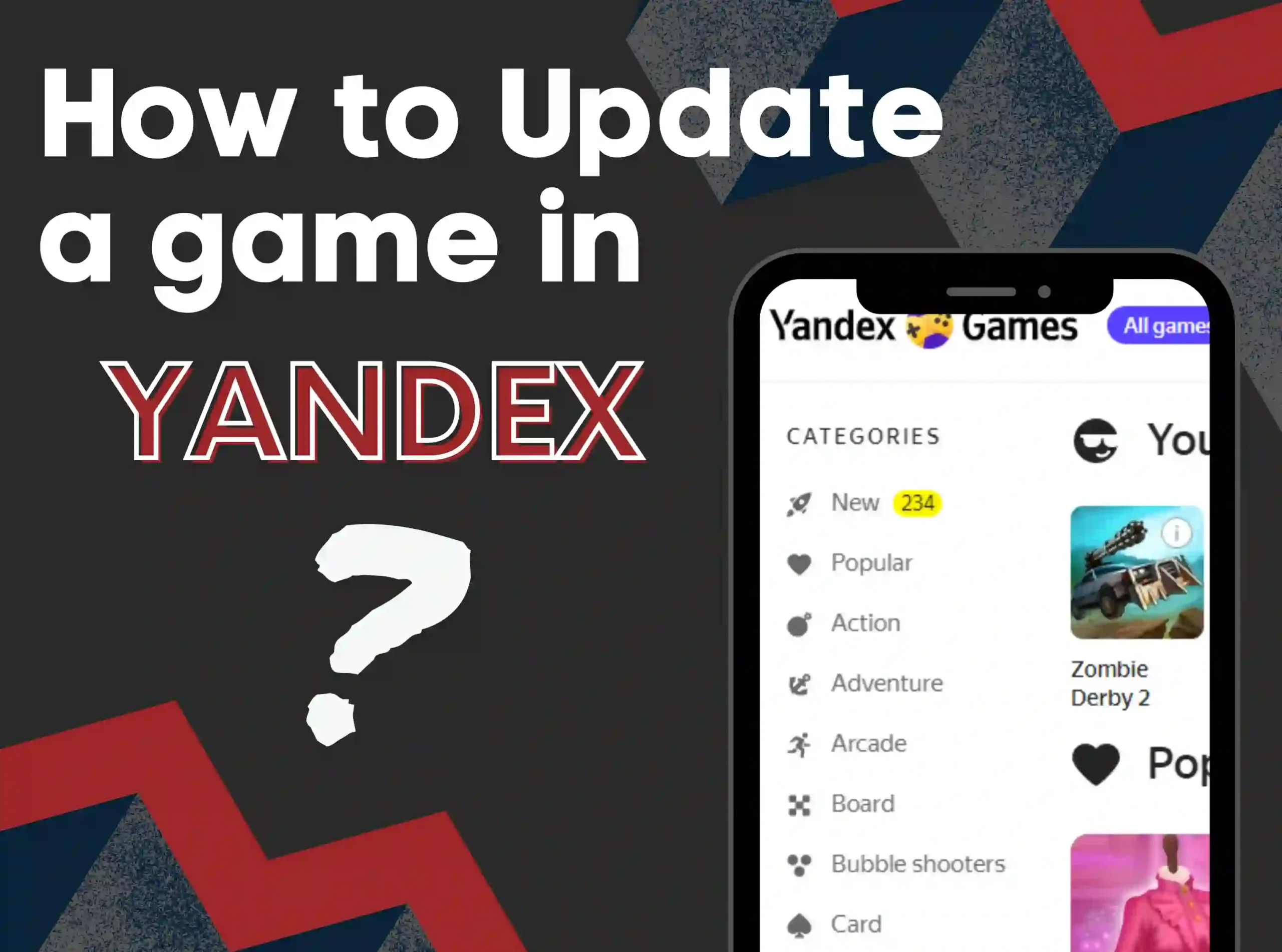 How to Update a game in Yandex
