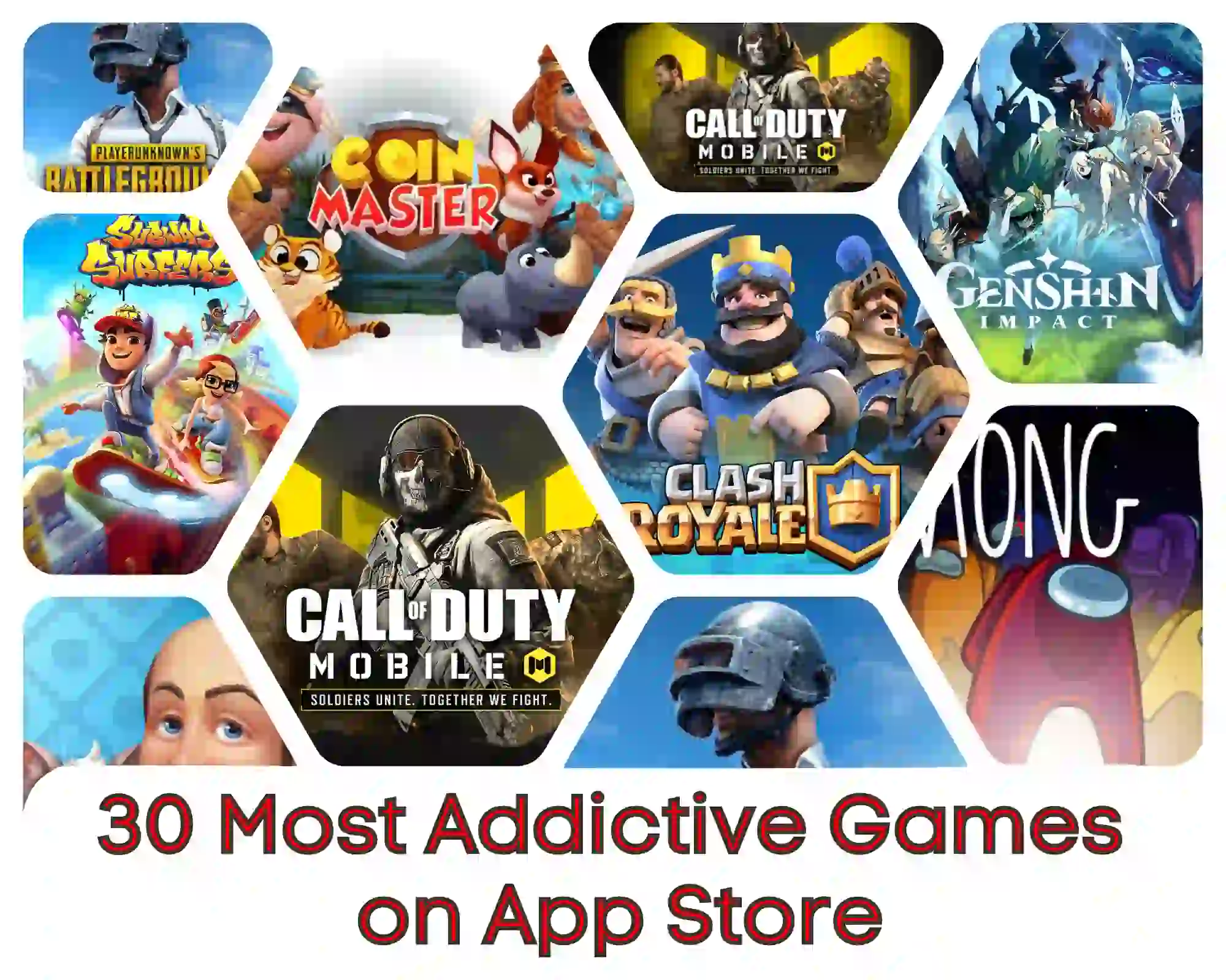 30 most addictive mobile games on App store